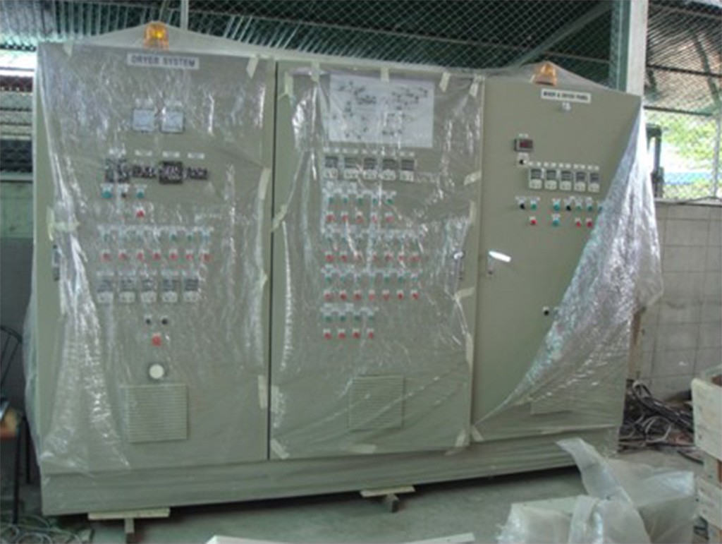 Mixer and Dryer electrical panel (All Equipments we use world class brand name).